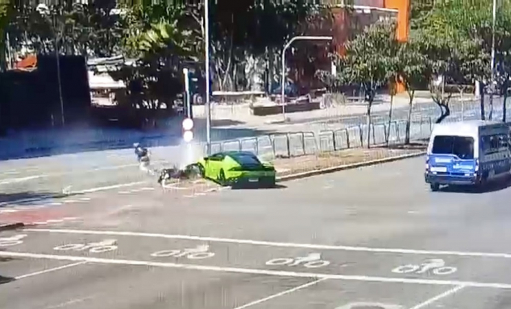 Motorista de Lamborghini persegue motociclista após ter Rolex roubado na Faria Lima